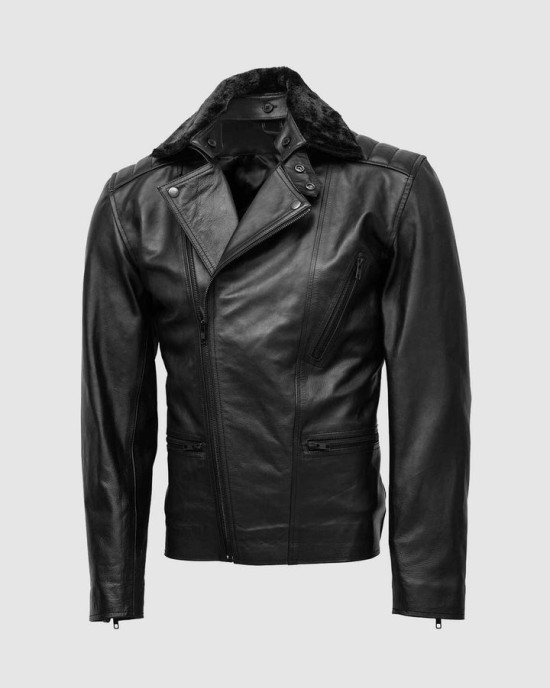 Jacket with Removable Fur Collar Jacket with Removable Fur Collar