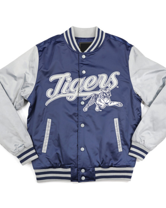 Jackson State Navy and Light Gray Jacket Jackson State Navy and Light Gray Jacket