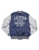 Jackson State Navy and Light Gray Jacket