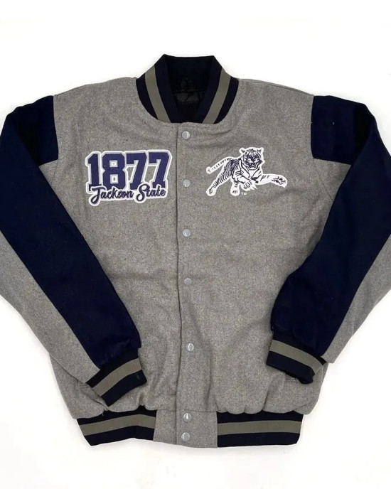 Jackson State Tigers Letterman Wool Jacket