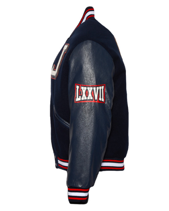 Jackson State University Navy Varsity Jacket Jackson State University Navy Varsity Jacket