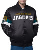 Jacksonville Jaguars Triple Option Varsity Satin Jacket