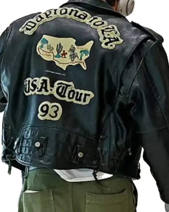 Jacob Elordi Black Leather Jacket Jacob Elordi Black Leather Jacket