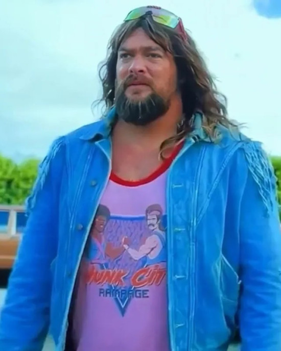 Jason Momoa A Minecraft Garbage Man Jacket Jason Momoa A Minecraft Garbage Man Jacket