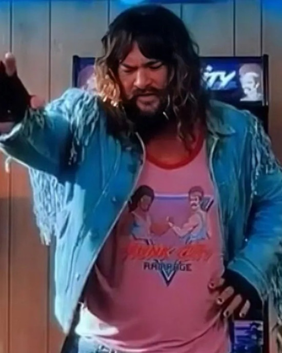 Jason Momoa A Minecraft Garbage Man Jacket Jason Momoa A Minecraft Garbage Man Jacket