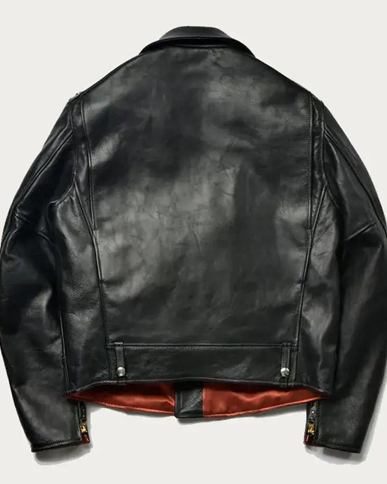 Jason Momoa Black Leather Biker Jacket Jason Momoa Black Leather Biker Jacket