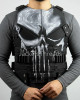 Jon Bernthal Punisher Frank Castle Skull Leather Vest Costume Jon Bernthal Punisher Frank Castle Skull Leather Vest Costume