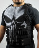 Jon Bernthal Punisher Frank Castle Skull Leather Vest Costume