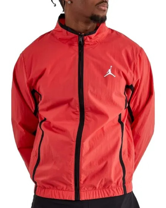 Jordan Essentials Woven Flight Red Varsity Jacket Jordan Essentials Woven Flight Red Varsity Jacket