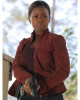 Justified S06 Erica Tazel Suede Jacket