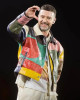 Justin Timberlake Lollapalooza Paris 2025 Leather Jacket