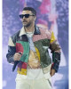 Justin Timberlake Lollapalooza Paris 2025 Leather Jacket
