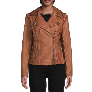 Kandyse Mcclure Virgin River S05 Brown Leather Jacket