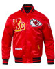 Kansas City Chiefs Best of Classic Rib Satin Jacket