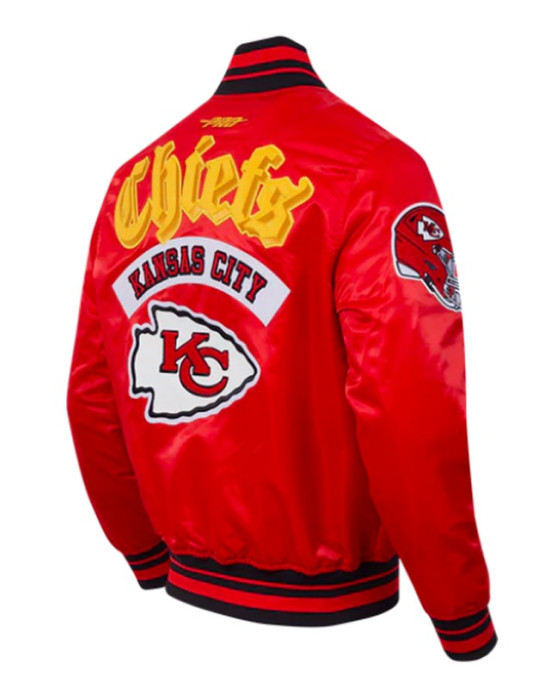 Kansas City Chiefs Best of Classic Rib Satin Jacket