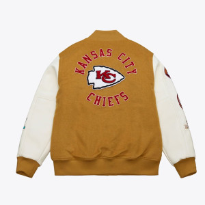 Kansas City Chiefs Dusted Varsity Jacket