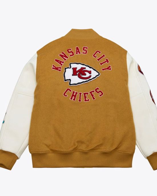 Kansas City Chiefs Dusted Varsity Jacket
