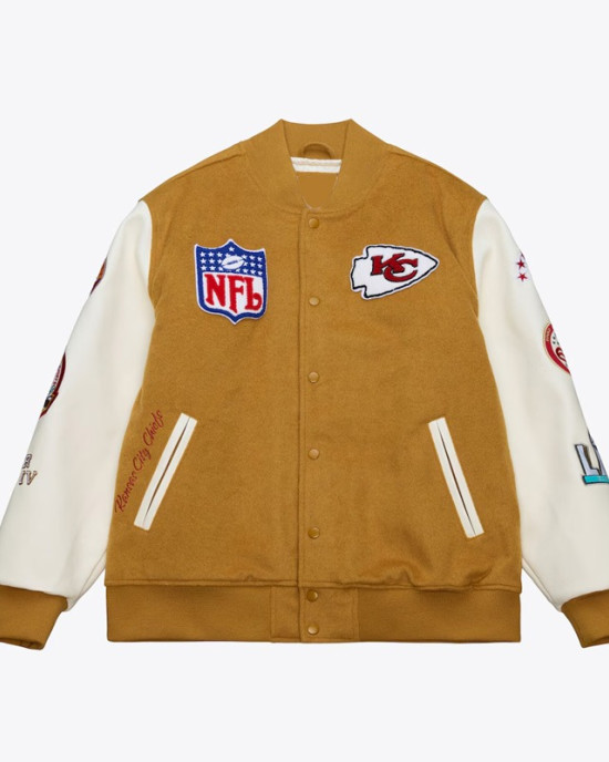 Kansas City Chiefs Dusted Varsity Jacket