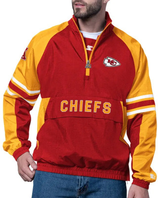 Kansas City Chiefs Prospect Half-Zip Pullover Jacket