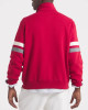 Kansas City Chiefs Red Striped Fleece Jacket Kansas City Chiefs Red Striped Fleece Jacket