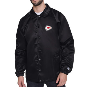 Kansas City Chiefs Retro Logo Coaches Jacket
