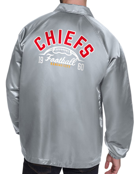 Kansas City Chiefs Retro Logo Coaches Jacket Kansas City Chiefs Retro Logo Coaches Jacket