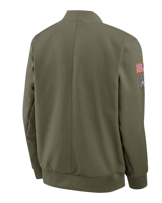 Kansas City Chiefs Sideline Full-Zip Bomber Jacket