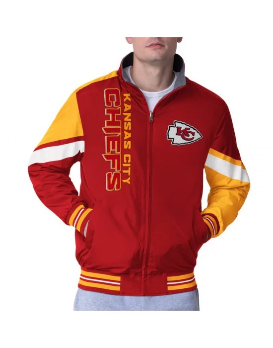 Kansas City Chiefs Strong Arm Red Full-Zip Jacket