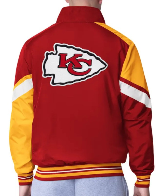 Kansas City Chiefs Strong Arm Red Full-Zip Jacket Kansas City Chiefs Strong Arm Red Full-Zip Jacket