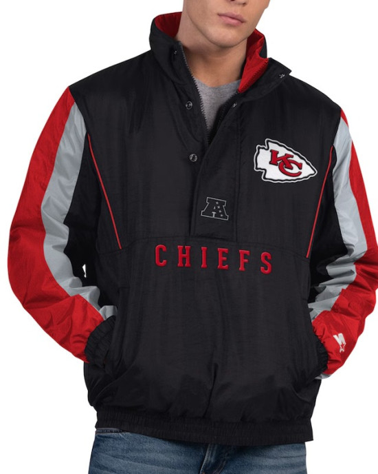 Kansas City Chiefs Thursday Night Gridiron Half-Zip Jacket