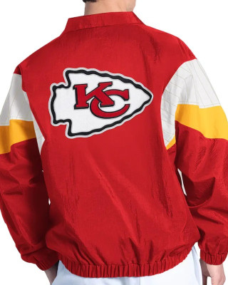 Kansas City Chiefs Yard Line Red Full-Zip Jacket