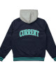 Kansas City Current Navy Hooded Bomber Jacket