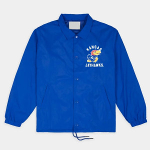 Kansas Jayhawks Classic Logo Coaches Jacket