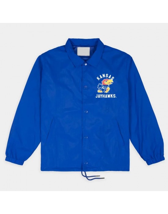 Kansas Jayhawks Classic Logo Coaches Jacket
