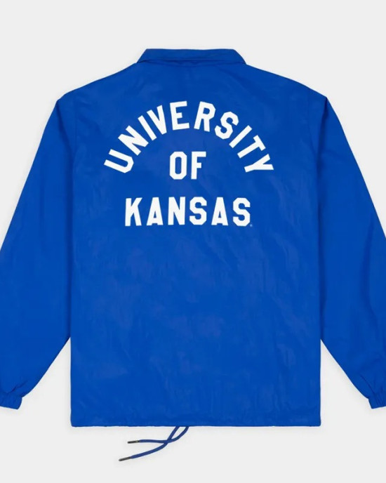 Kansas Jayhawks Classic Logo Coaches Jacket Kansas Jayhawks Classic Logo Coaches Jacket