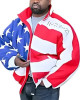 Kanye West American Flag Parachute Jacket
