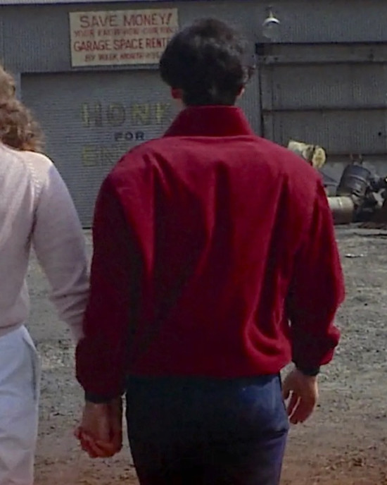 Keith Gordon Christine Arnie Bomber Red Cotton Jacket