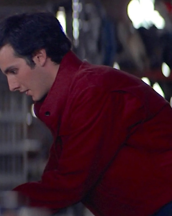 Keith Gordon Christine Arnie Bomber Red Cotton Jacket