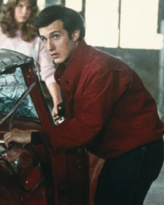 Keith Gordon Christine Arnie Bomber Red Cotton Jacket