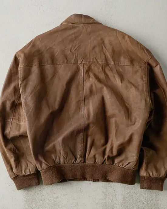 Ken Palmer Welcome to Plathville Bomber Leather Jacket Ken Palmer Welcome to Plathville Bomber Leather Jacket