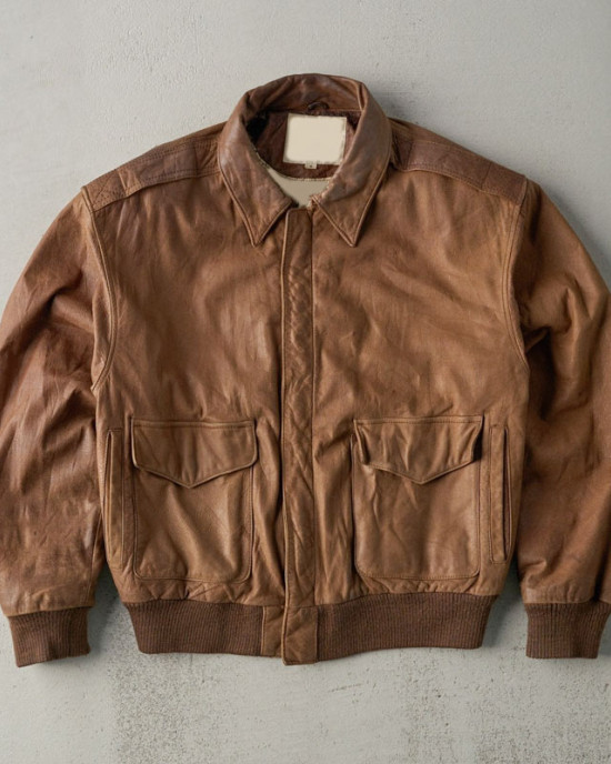 Ken Palmer Welcome to Plathville Bomber Leather Jacket Ken Palmer Welcome to Plathville Bomber Leather Jacket