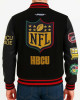 Khadarel Hodge HBCU Black Wool Varsity Jacket