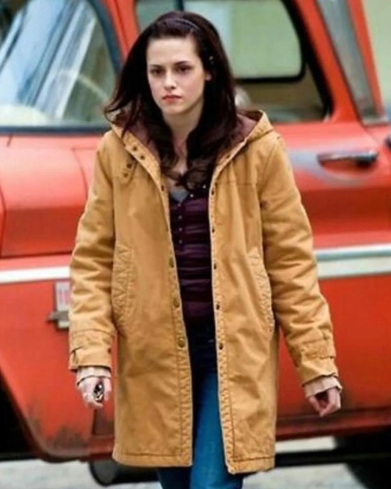 Kristen Stewart Twilight Coat with Hood Kristen Stewart Twilight Coat with Hood