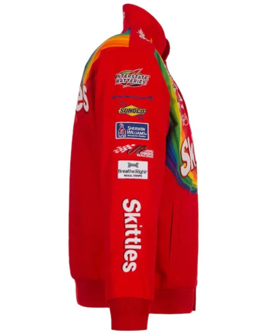 Kyle Busch Skittles Bomber Jacket Kyle Busch Skittles Bomber Jacket