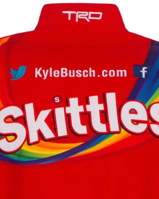 Kyle Busch Skittles Bomber Jacket Kyle Busch Skittles Bomber Jacket
