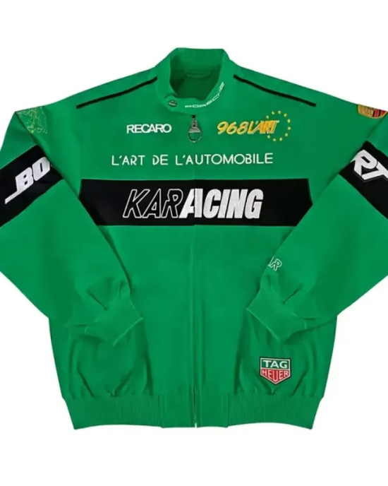 L'art De L'automobile Vetement Green Jacket