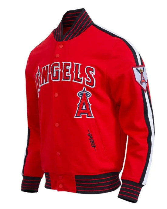 LA Angels Current Logo Game Day Red Jacket