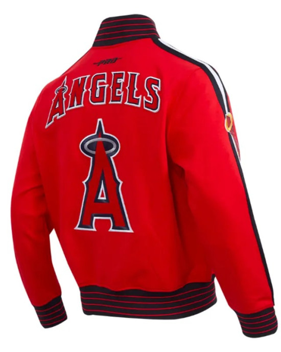 LA Angels Current Logo Game Day Red Jacket