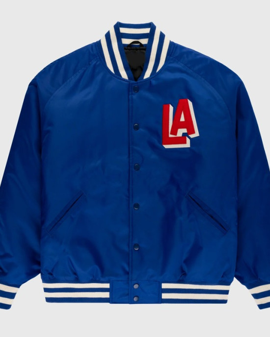 LA Angels PCL Royal Satin Royal Jacket