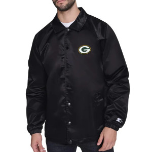 LA Chargers Retro Logo Coaches Jacket